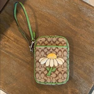 Coach wristlet